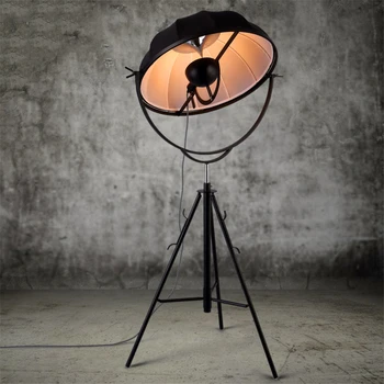 

Nordic LOFT Floor Lamps Stand Light Classic Floor Light Photography Light Satellite Shape Photo Studio Living Room Stand Lights