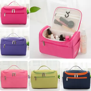 

Portable Travel Makeup Toiletry Wash Case Organizer Pouch Storage Hanging Bag Storage Bags