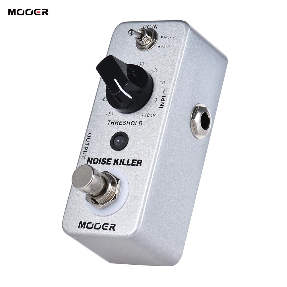 Миниатюрный шумоподавитель MOOER педаль для гитары с шумоподавлением 2 режима