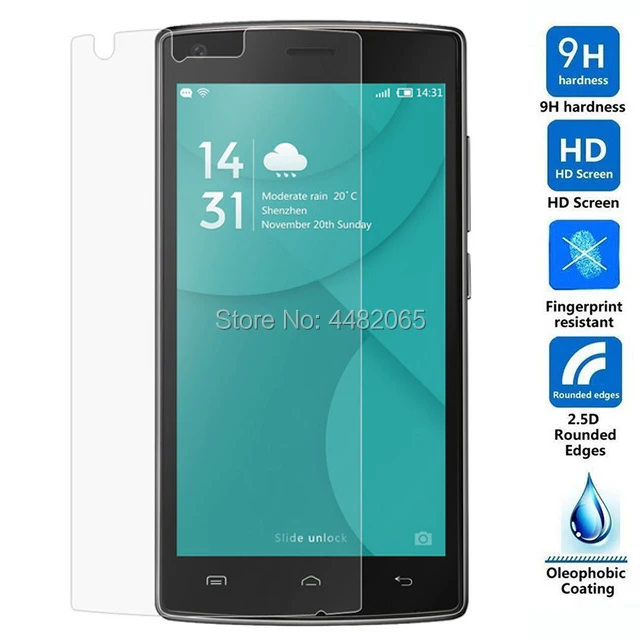 For Doogee X5 Max Tempered Glass Original 9h front Protective Film Explosion-proof Screen Protector for Pro Guard | Мобильные