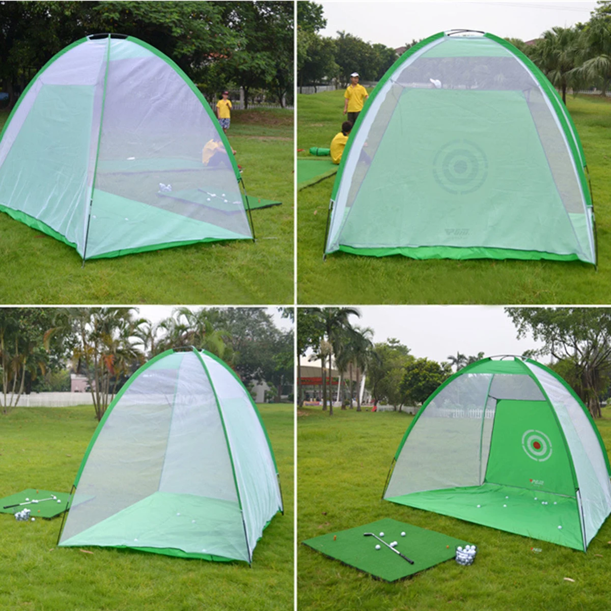 

2*1.4m Golf Training Net Golf Practice Nets Indoor Outdoor Garden Training Portable Golf Practice Tent Golf Training Equipment