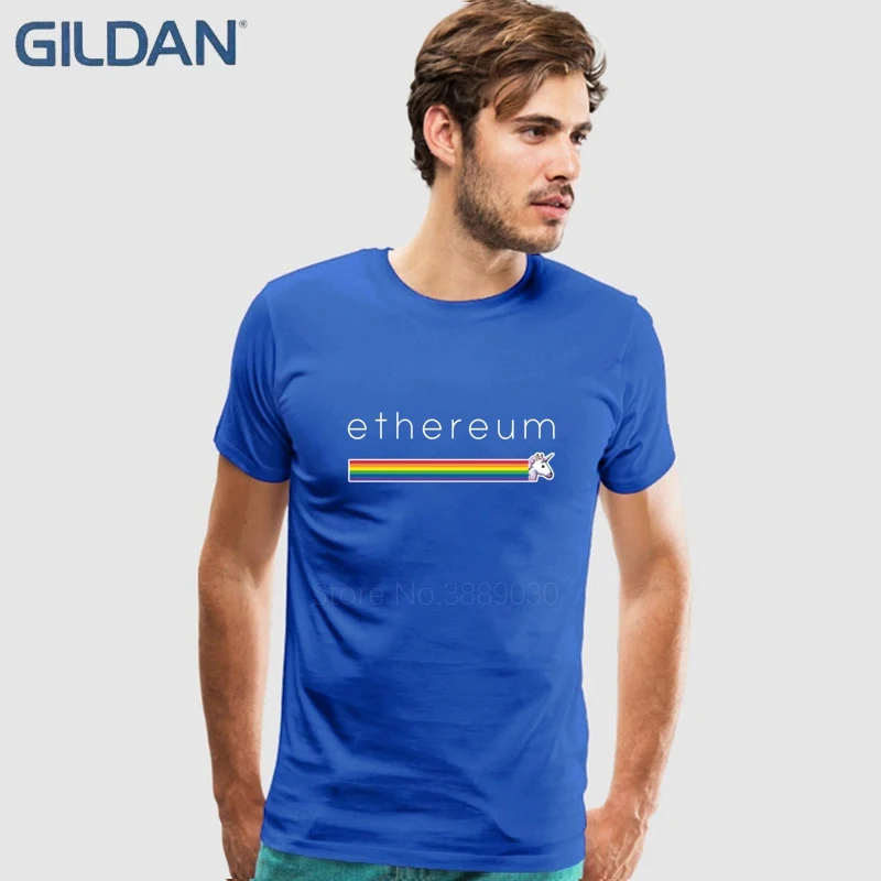 Rainbow Ethereum Symbol T Shirt Men Summer Short Sleeve Thanksgiving Day Custom Big Size Team Tshirt Rainbow Ethereum Symbol T Shirt Men Summer Short Sleeve Thanksgiving Day Custom Big Size Team Tshirt