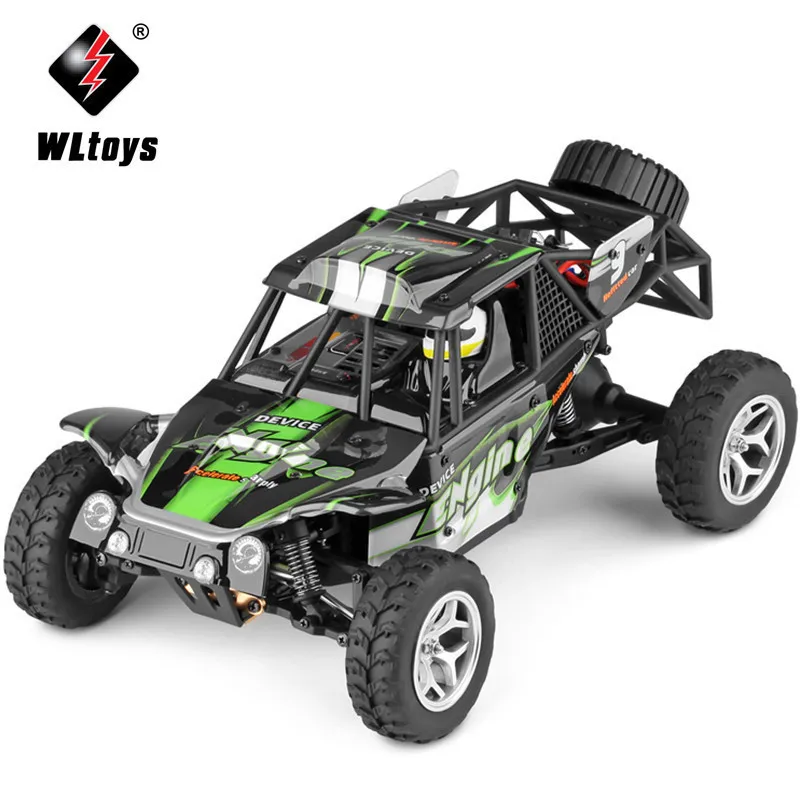 WLtoys 18428-B RC Cars 1:18 Scale MODE2 2.4G 4WD RC Off-road Car Crawler with Four-wheel Independent Suspension System