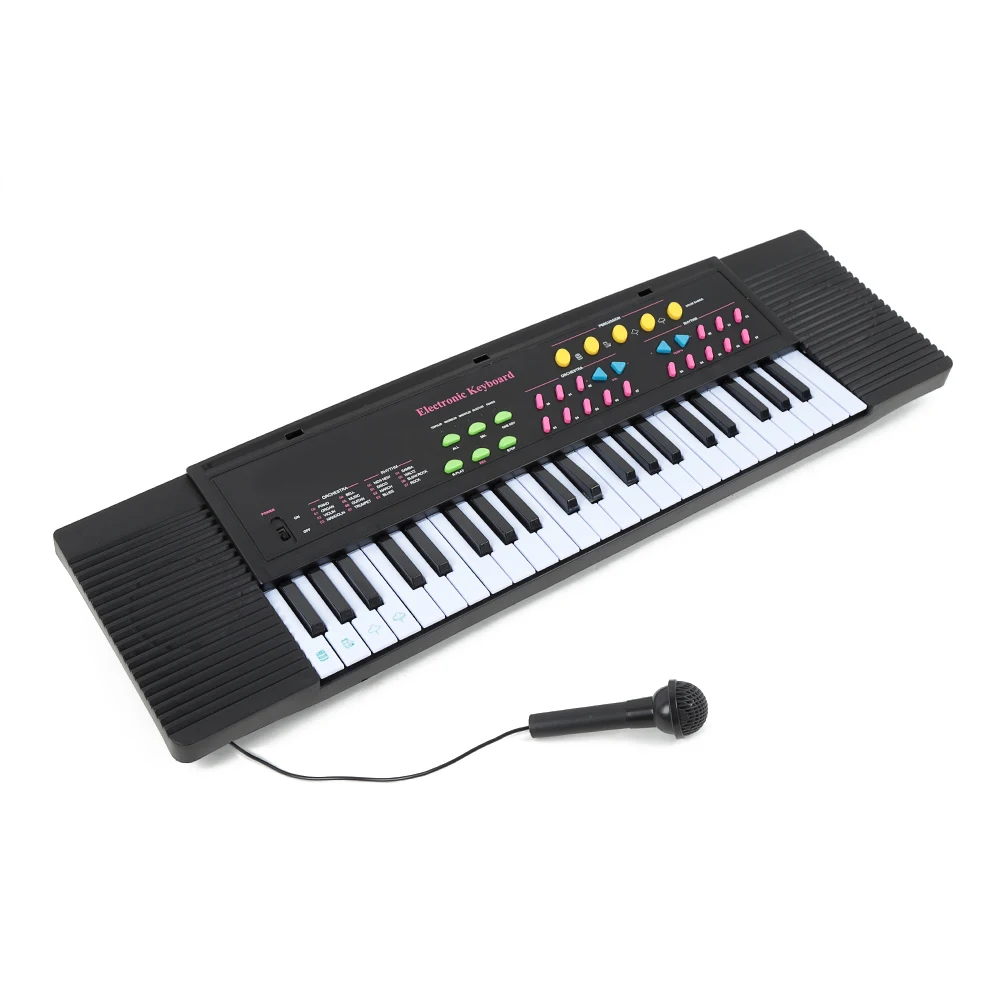 Children 44-Key 8 Tones 8 Rhythms Keyboard Electronic Piano Middle Electronic Keyboard With Microphone