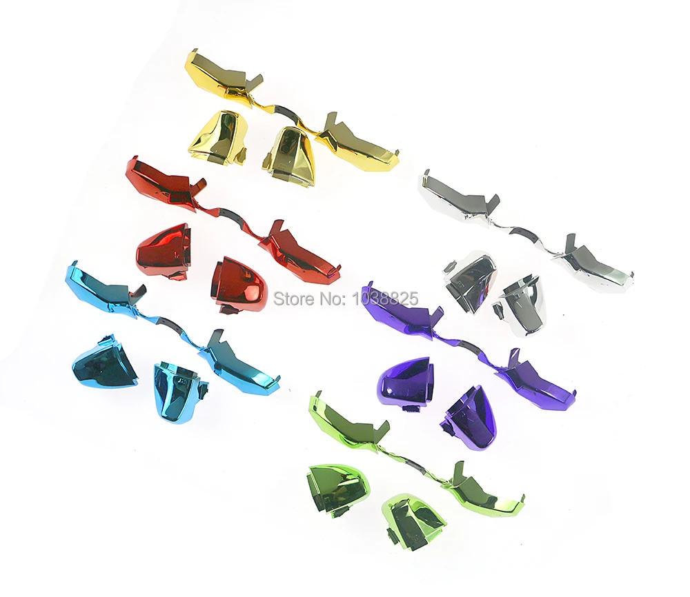 

Chrome Plated LB RB Bumper Trigger Buttons for XBOX ONE Elite Model Controlle LB RB LT RT Buttons