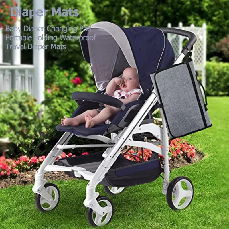

Waterproof Baby Changing Mat Portable Baby Diaper Mat Travel Table Changing Station pad Travel Table Changing Station Kit Diaper