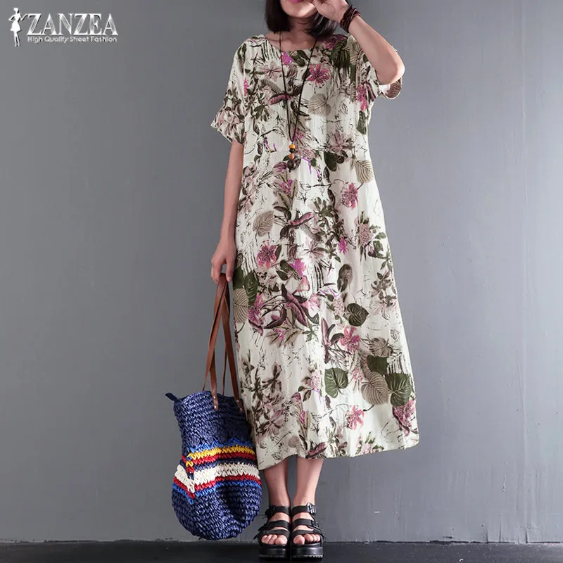 zanzea maxi dresses