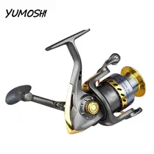 Передний тормоз Спиннинг рыболовная Катушка YD2000 5,1: 1 высокая Скорость 8BB BallBearing Спиннинг рыболовная Катушка левый и правый взаимозаменяемый