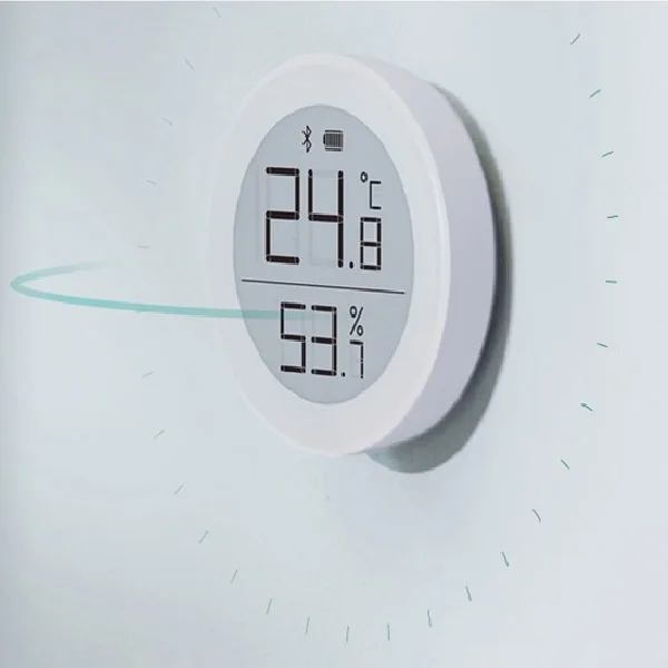 

New Digital Bluetooth Thermometer and Hygrometer 0~50 Degree Electronic Ink Screen 30 Days Data Automatic Recording By APP