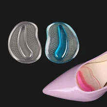 1 пара новейший 1 пара гелевый силиконовый носок стопы колодки стельки Вставки массажер Противоскользящий облегчение боли