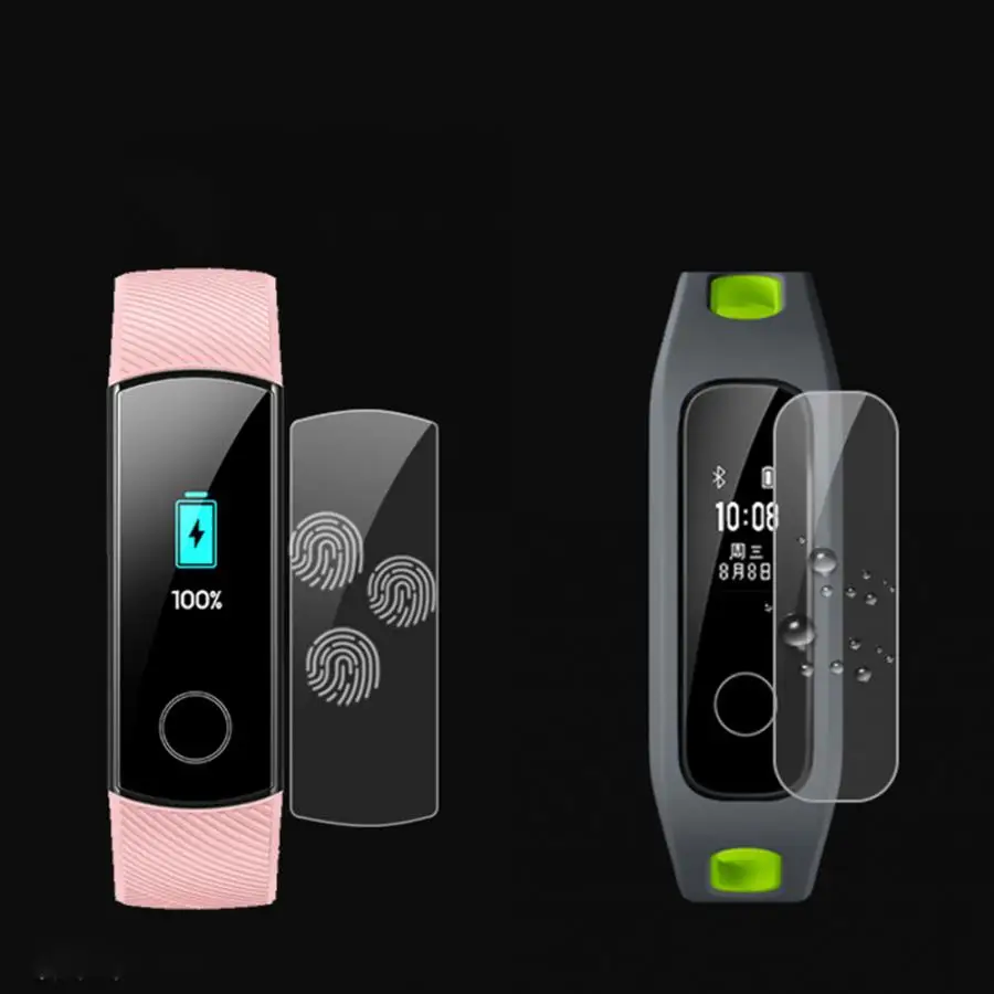 

Sports Smart Watch Wristband TPU Explosion-proof Film Screen Protector for Huawei Honor Band 4 Hot sale