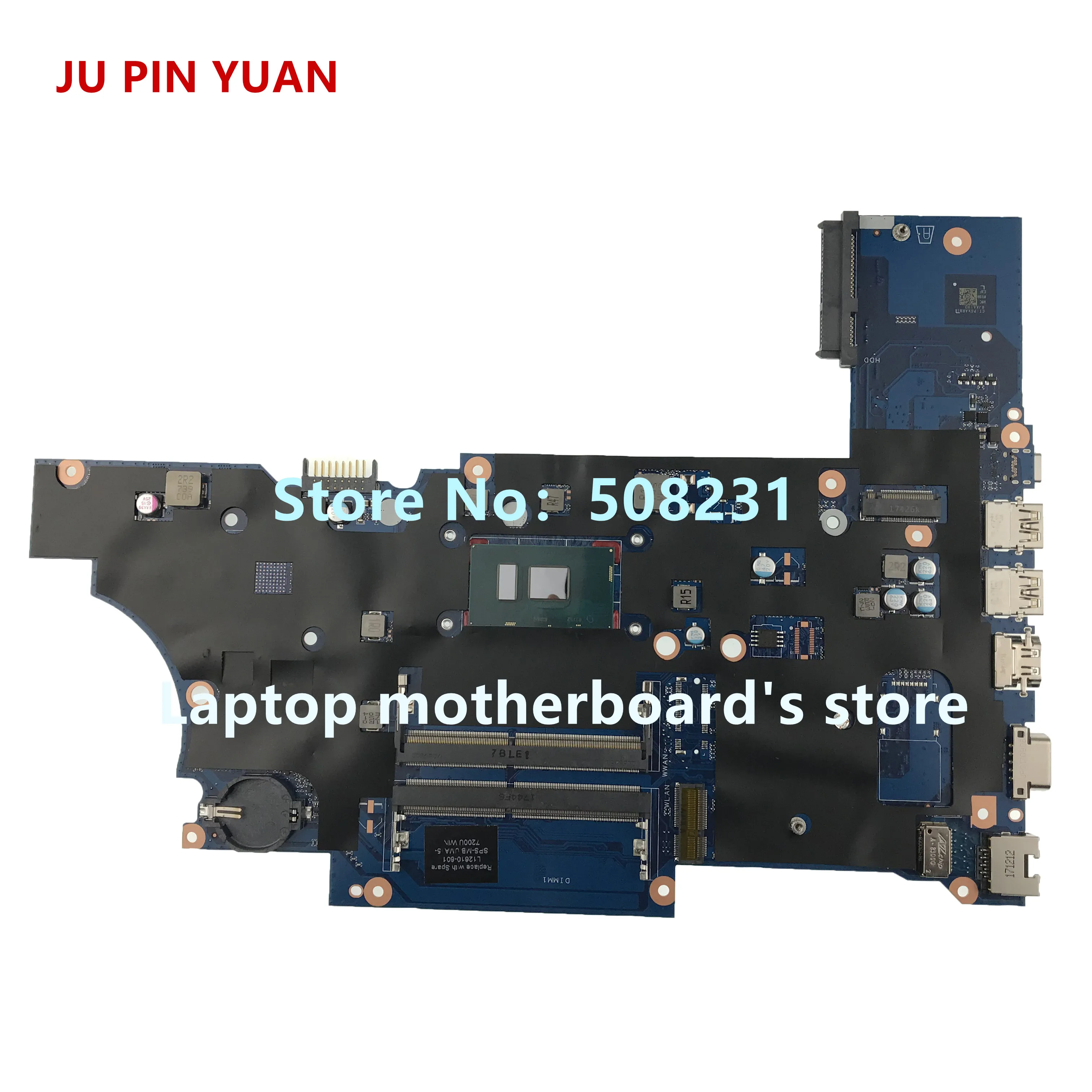 Материнская плата JU PIN YUAN материнская для ноутбука HP ProBook 450 G5 DA0X8CMB6E0 полностью