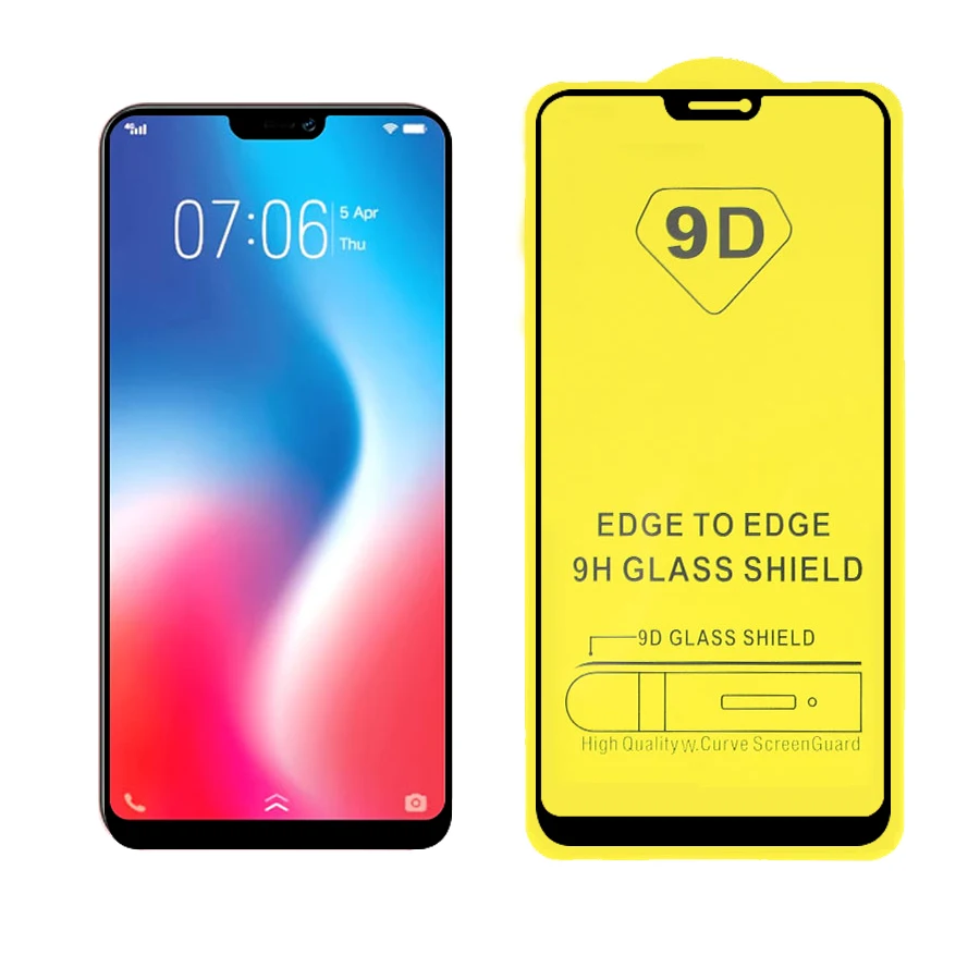 9D Curved Tempered Glass on the for Vivo V9 Screen Protector for Vivo V15 Pro V11 V11i Protective Glass V9pro Protective Film 9D Curved Tempered Glass on the for Vivo V9 Screen Protector for Vivo V15 Pro V11 V11i Protective Glass V9pro Protective Film