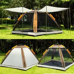 Новый Открытый 4-5 автоматическая палатка автоматический, скоростной, открытый палатка солнцезащитный крем от комаров насекомых укрытие