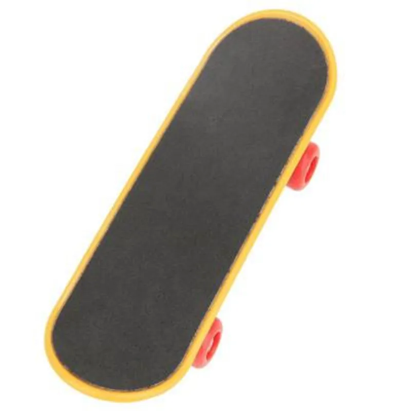 Plastic Mini Finger Skateboarding Fingerboard Toys Finger Scooter Skate Boarding Classic Chic Game Boys Desk Toys Christmas Gift