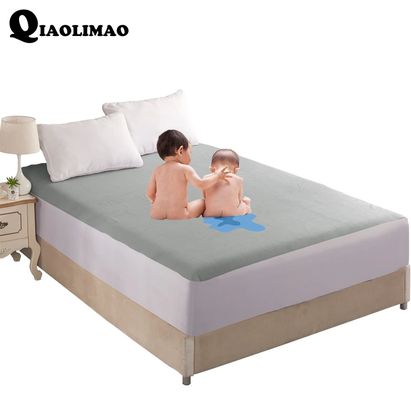 Buy Waterproof Fitted Sheet Towel Fabric TPU