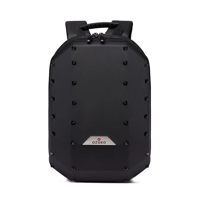 

ICON OZUKO Studded Shoulder Bag Male Personality Computer European And American Large Capacity Travel
