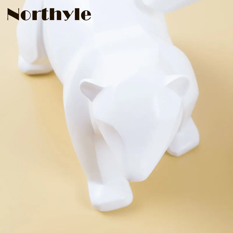 Бумага складной смолы Polar Bear фигурка украшение дома подарок для Домашний Декор