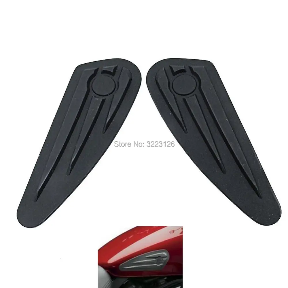 

Knees Fuel Tank Pad Sticker For Harley Sportster XL 883 1200 Dyna Street 500 750 XG500 XG750 Softail 48 Nightster Iron