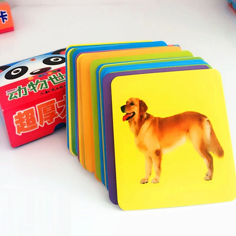 

Baby Card Books Montessori Toys English Know Animals Learn English Alphabet Cognitive Cards Reading Bts Card Educational Toys