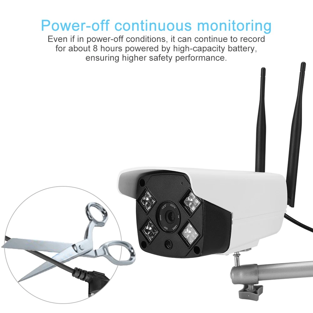 

HD Wireless WIFI Network Camera Security Monitor Waterproof Night Vision 2019 New High Quality