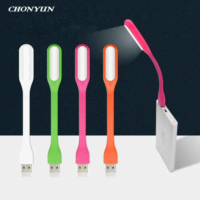 

2019 New Camping Mini USB Led Flexible USB LED Lamp Table Lamp Gadgets USB Hand Lamp For Power Bank PC laptop Outdoor Notebook