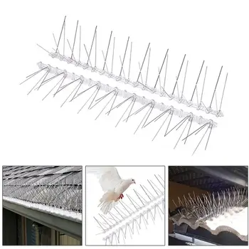 

6pcs Bird Repeller 50cm Environmentally Friendly Stainless Steel Anti-Bird Anti-Dove Spikes Pest Control Orchard Bird Catcher