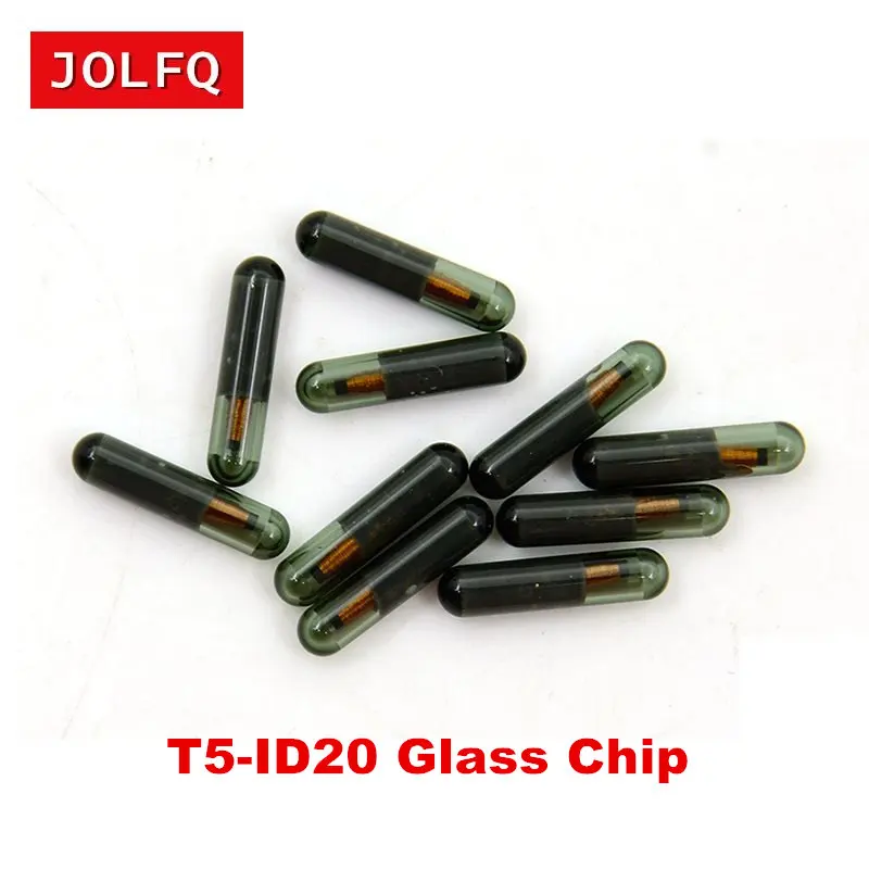 

ID T5-20 Immobilizer Transponder Chip Blank Carbon T5 Chip Car Key Cemamic T5 Chip Copy to ID 11 12 13 33 T5 ID20 Ceramic Glass