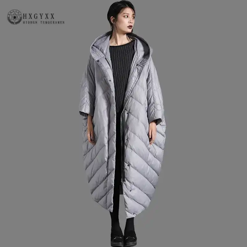 casaco pena de ganso plus size