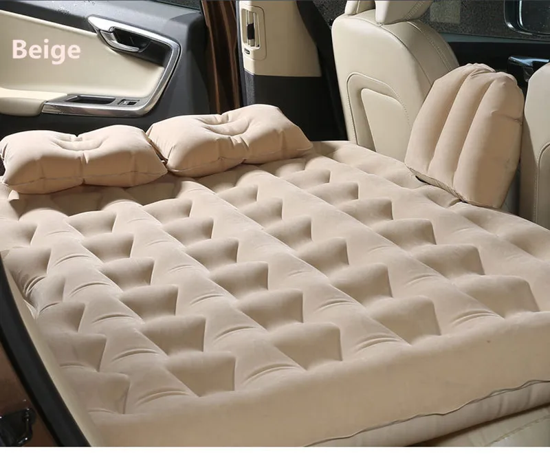 130*80 سنتيمتر 2019 جديد سيارة سرير قابل للنفخ PVC عودة غطاء مقعد العالمي قابل للتعديل مريحة مرتبة هوائية سرير سفر ل MPV SUV