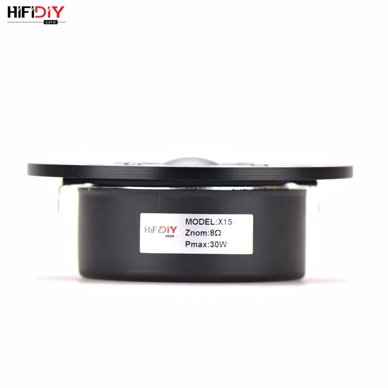 HIFIDIY в прямом эфире Hi Fi 4 дюйма 5 твитер Динамик блок черный Шелковый мембрана 8OHM 30