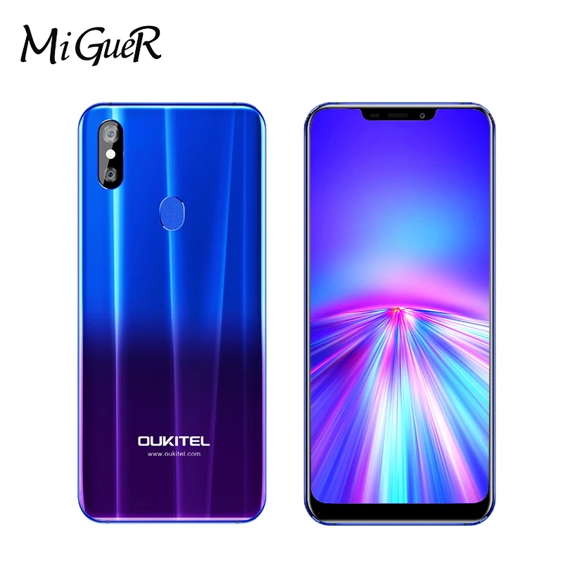 OUKITEL U23, 6,18 дюйма, дисплей с зазубриной, мобильный телефон, Android 8,1, MTK6763T Helio P23, Восьмиядерный, 6 ГБ+ 64 ГБ, Беспроводная зарядка, смартфон с функцией распознавания лица