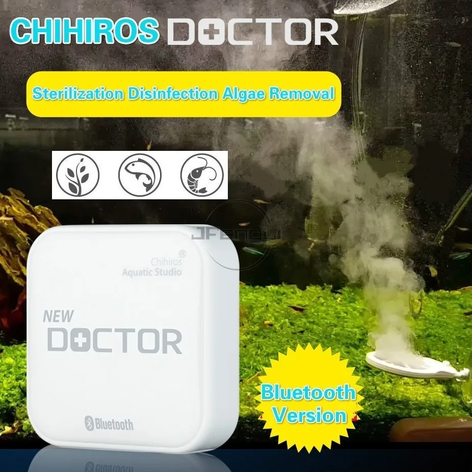 

Bluetooth app control 3rd Chihiros Doctor 3 IN 1 Algae Remove Twinstar Style Electronic inhibit Aquarium fish plant SHRIMP