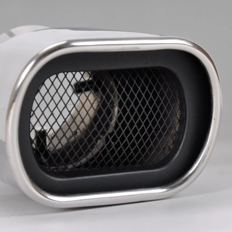 1 xStainless сталь заднего Глушитель хвост глушители для автомобиля Обрезка труб