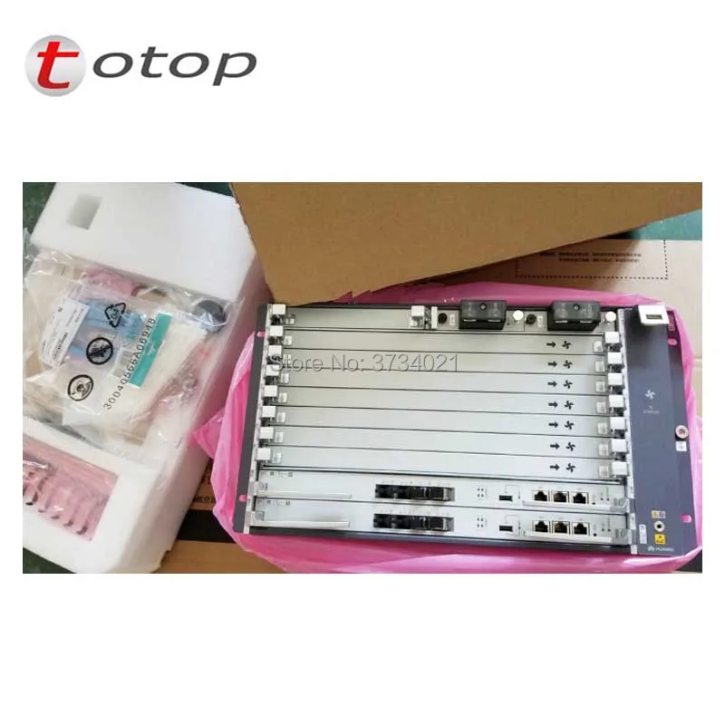 Оригинальный huawei OLT MA5800 X7 шасси + 2 * MPLA PILA 1 FMLA 10GE FTTH EPON GPON Opitcal линейный терминал
