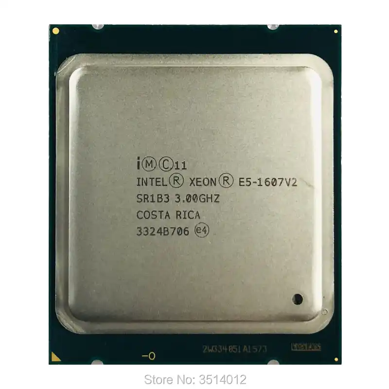 Intel Xeon E5 1607v2 E5 1607v2 E5 1607 V2 3 0 Ghz Quad Core Quad Thread Cpu Processor 10m 130w Lga 11 Cpus Aliexpress