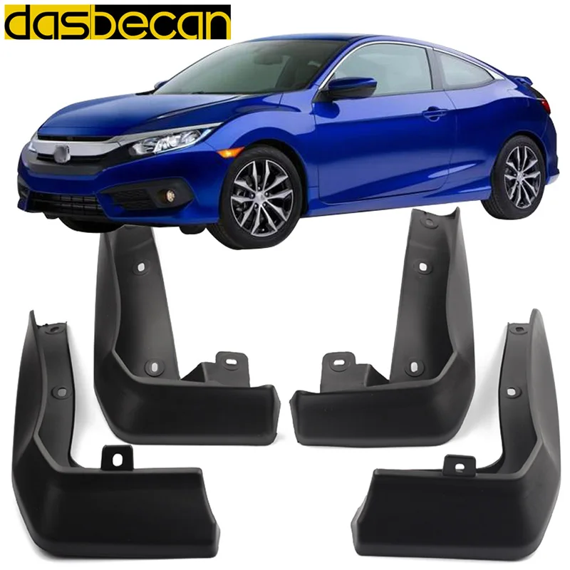 Dasbecan Автомобильные Брызговики Civic 2015 для автомобильных брызговиков Honda 2016 2017 |