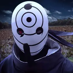 Хэллоуин вечерние Косплэй Наруто Obito аниме маски маска Тоби Учиха костюм для косплея по мотивам кино Опора Реплика