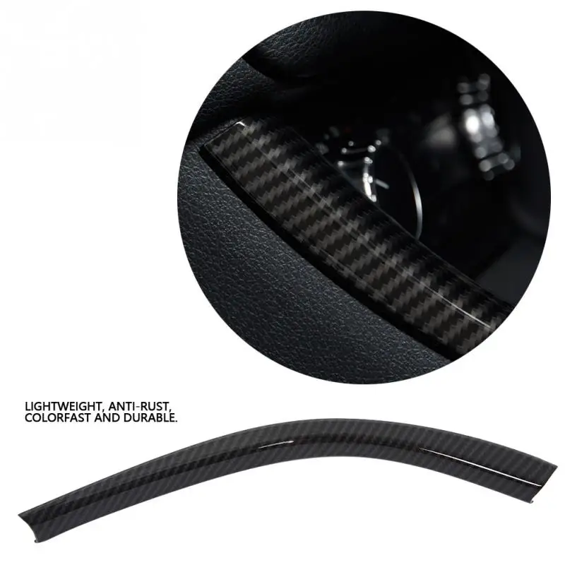

2pcs Fashion Design Car Center Console Side Decoration Strips Trim for Mercedes Benz A W176 CLA C117 GLA X156 Car Accessories