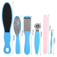 10 шт. пилочка для ног Педикюр инструмент для удаления мозолей для кутикулы ног скребок для резки омертвевшей кожи вилка с 3 лезвиями Инструменты для педикюра bc