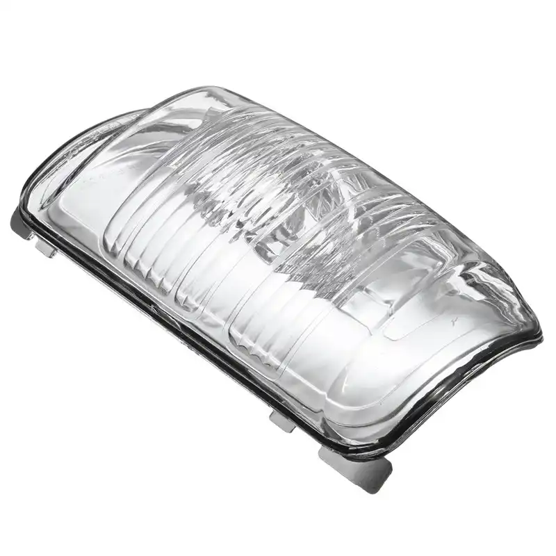 Nrpfell 1Pair Right and Left Side Door Wing Mirror Clear Indicator Lens for Transit Mk8 2014-Onwards