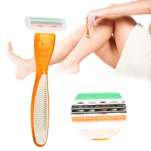 Бритва для удаления волос пластиковая ручка Ladey эпилятор для тела Триммер для волос Shaper бритва для женщин