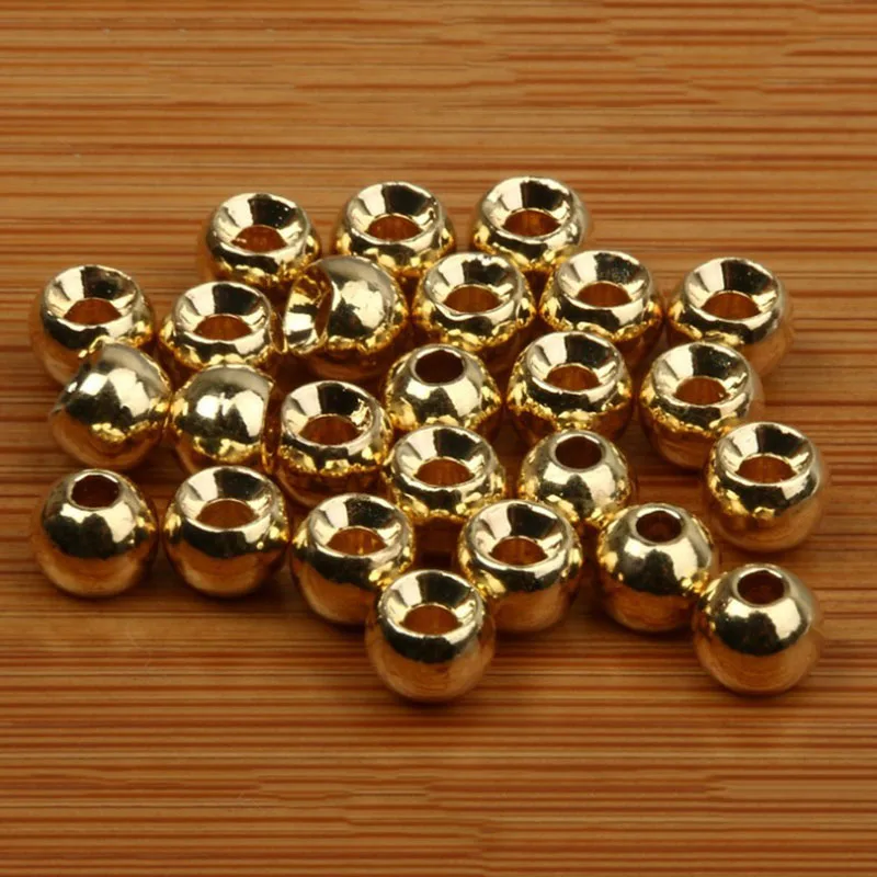 

25pcs/Lot Fly Fishing 3 Colors Fly Tying Tungsten Beads 2.0-4.6mm Tying Beads A2
