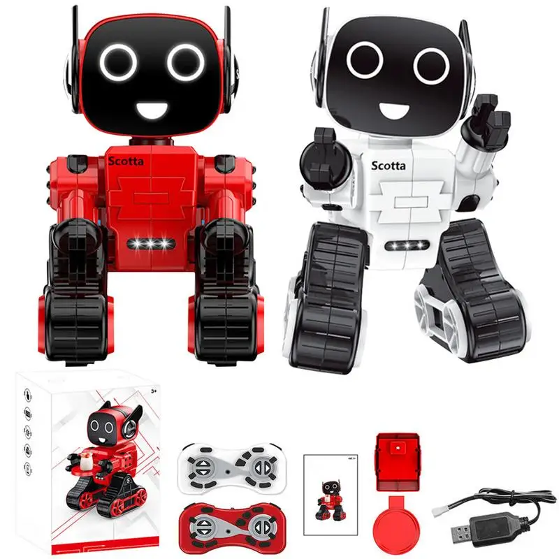 HOT!Intelligent Induction RC Robot Voice Activated Interactive Recording Sing Dance Storytelling Children's smart robot Toys HOT!Intelligent Induction RC Robot Voice Activated Interactive Recording Sing Dance Storytelling Children's smart robot Toys