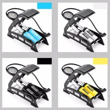 145Psi High Pressure Tire Air Inflatable Pump Foot Inflator With Gauge For Car Vehicle Motorcycle Inflator Mountain Bike цена 145Psi High Pressure Tire Air Inflatable Pump Foot Inflator With Gauge For Car Vehicle Motorcycle Inflator Mountain Bike цены онлайн