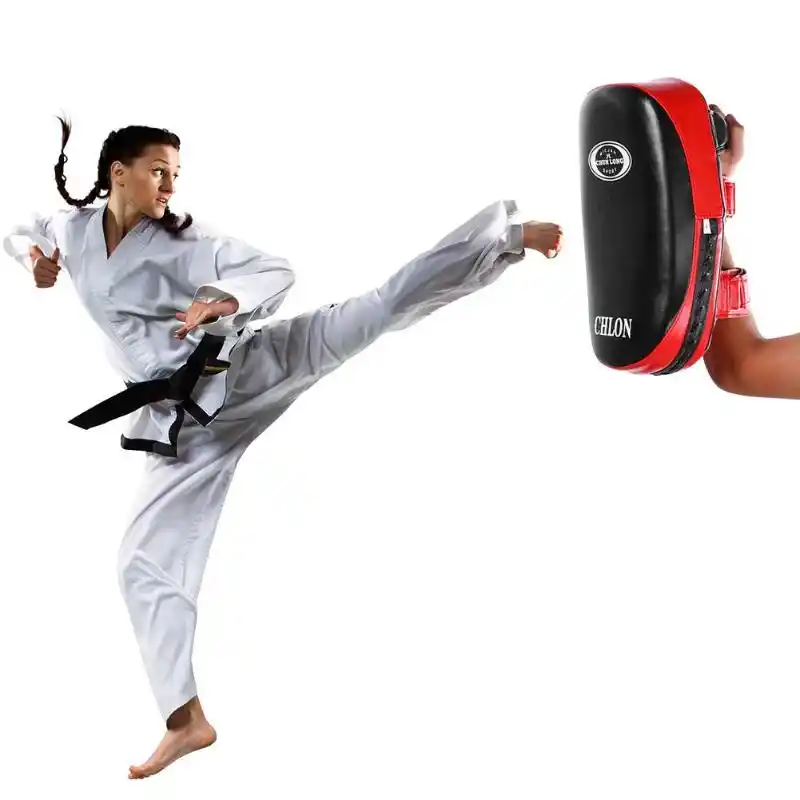 Taekwondo Focus Foot Target Boxing Kick Punch Pad Shield for Martial Training US