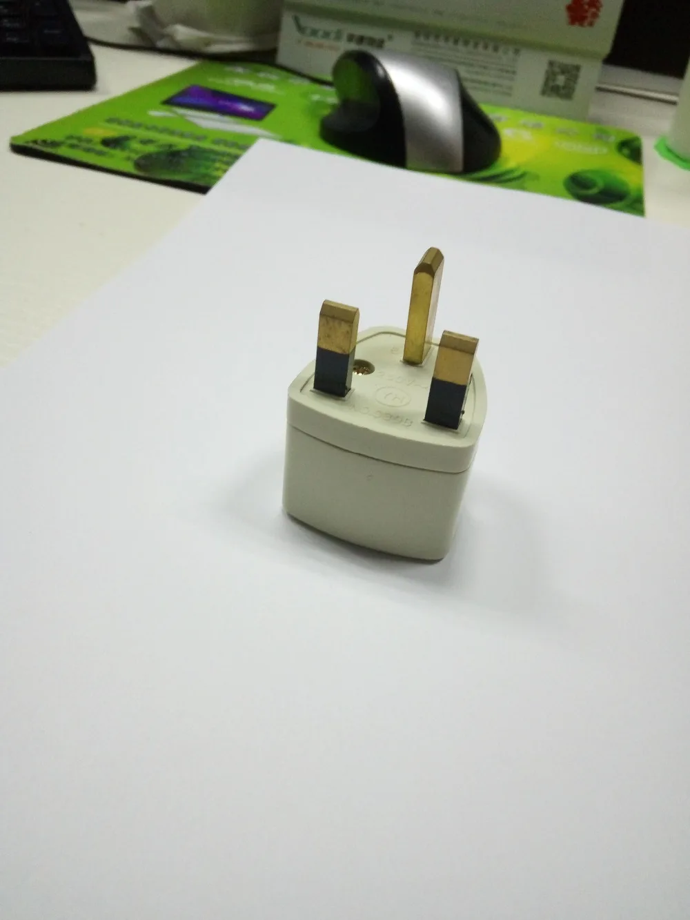 

Travel Adapter Plug AC for UK United Kingdom Ireland Singapore