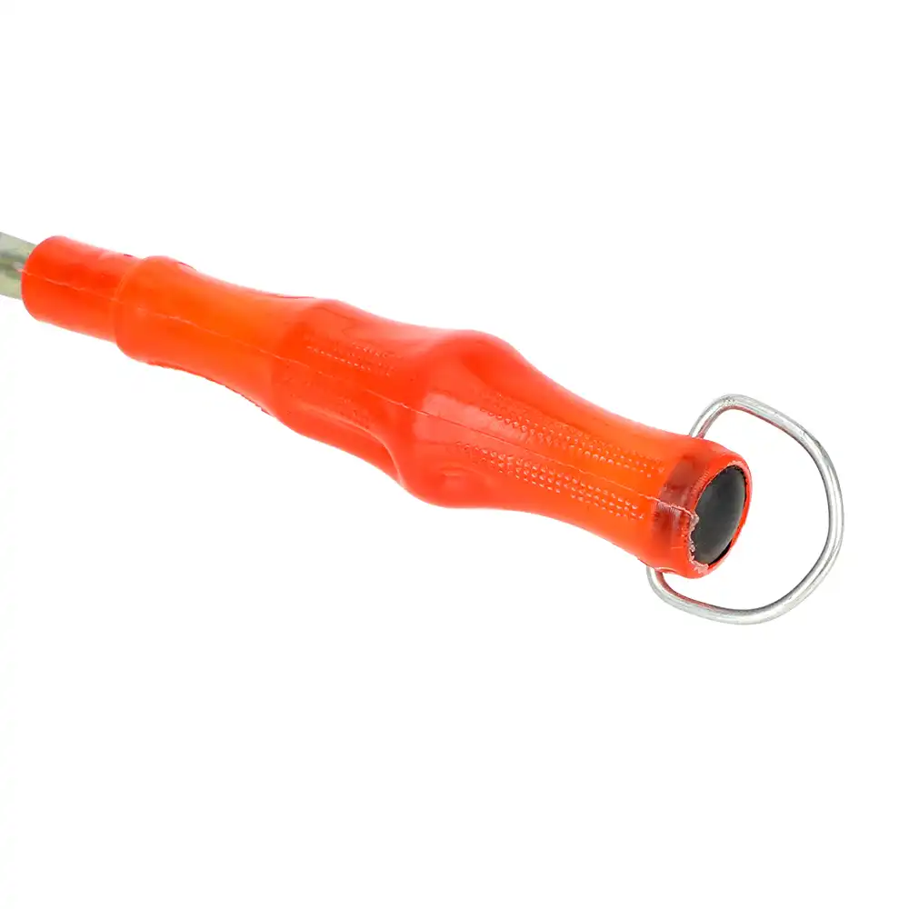 Ganquer Magn/ético Ba/ño de Cromo Tornillos Picking Recoger Herramienta Varilla Telesc/ópico Extensible Free Size Negro