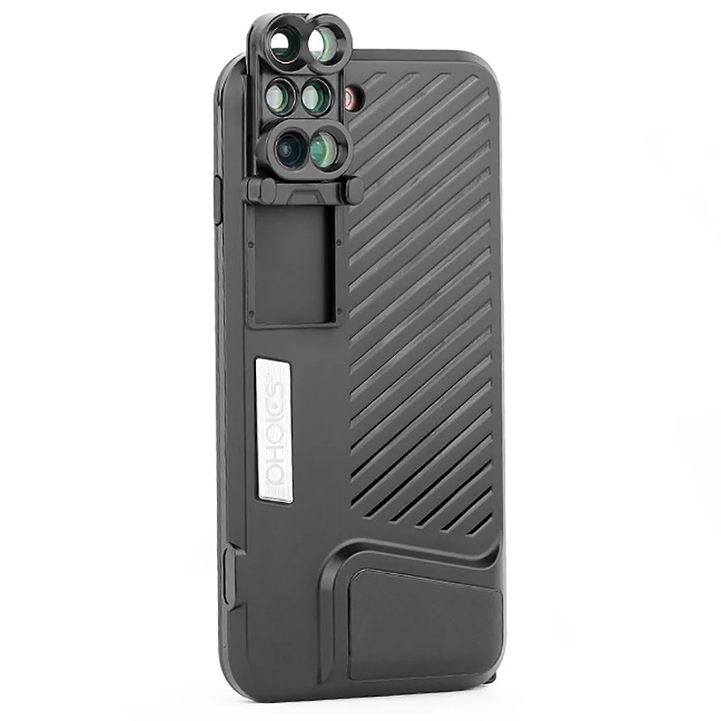 Pro Pholes 6 в 1 объектив для телефона с чехлом iPhone 7 8 Plus широкий Angle10X макрообъектив