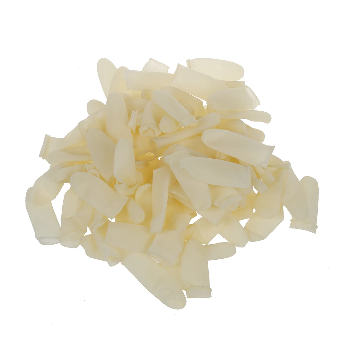 

100 Pcs Medical Service Beige ESD Fingertips Latex Anti Static Finger Cots